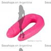 Dildo de dos puntas con 46 centimetros de largo